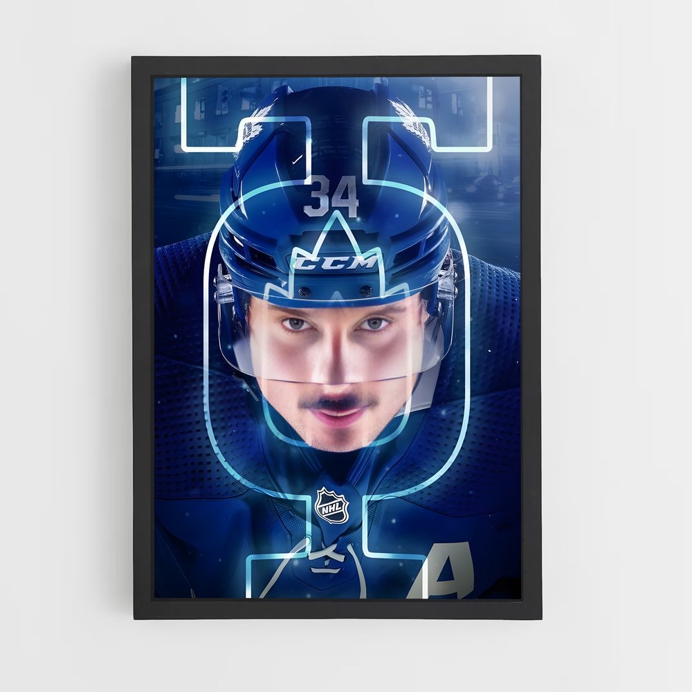 Poster Esprit des Maple Leafs – affiche Hockey sur glace (vue 2)